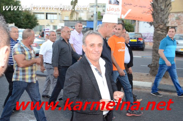 اكبر افتتاح مقر انتخابي في تاريخ دالية الكرمل !